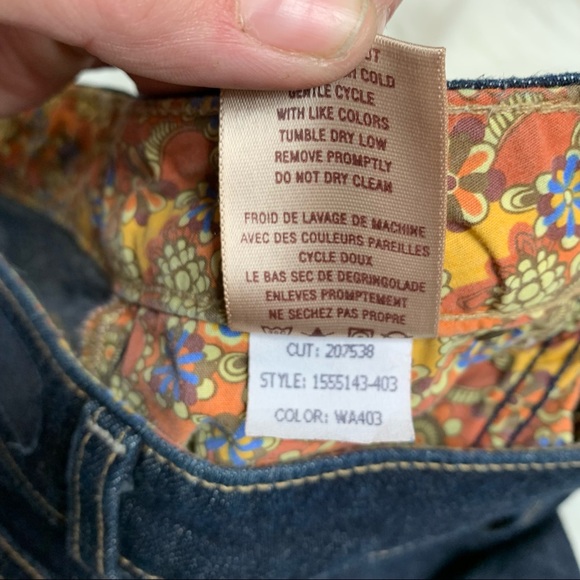 PAIGE roxley jeans dark wash size 25 bootcut flare - Picture 16 of 16